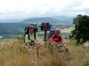 Auf dem Montjoie vor Le Puy-en-Velay