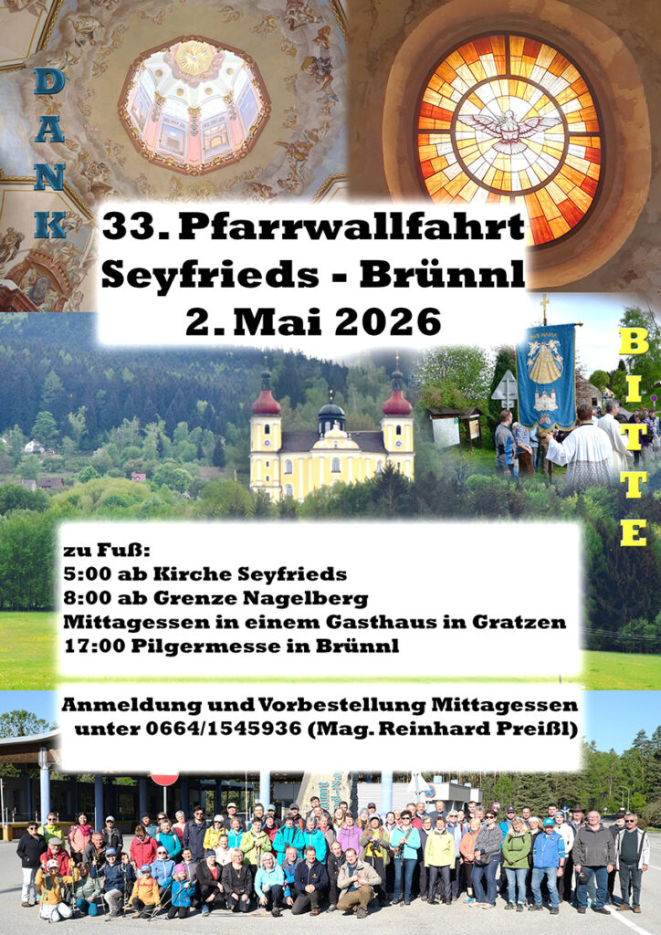 33. Wallfahrt Brünnl 2. Mai 2026